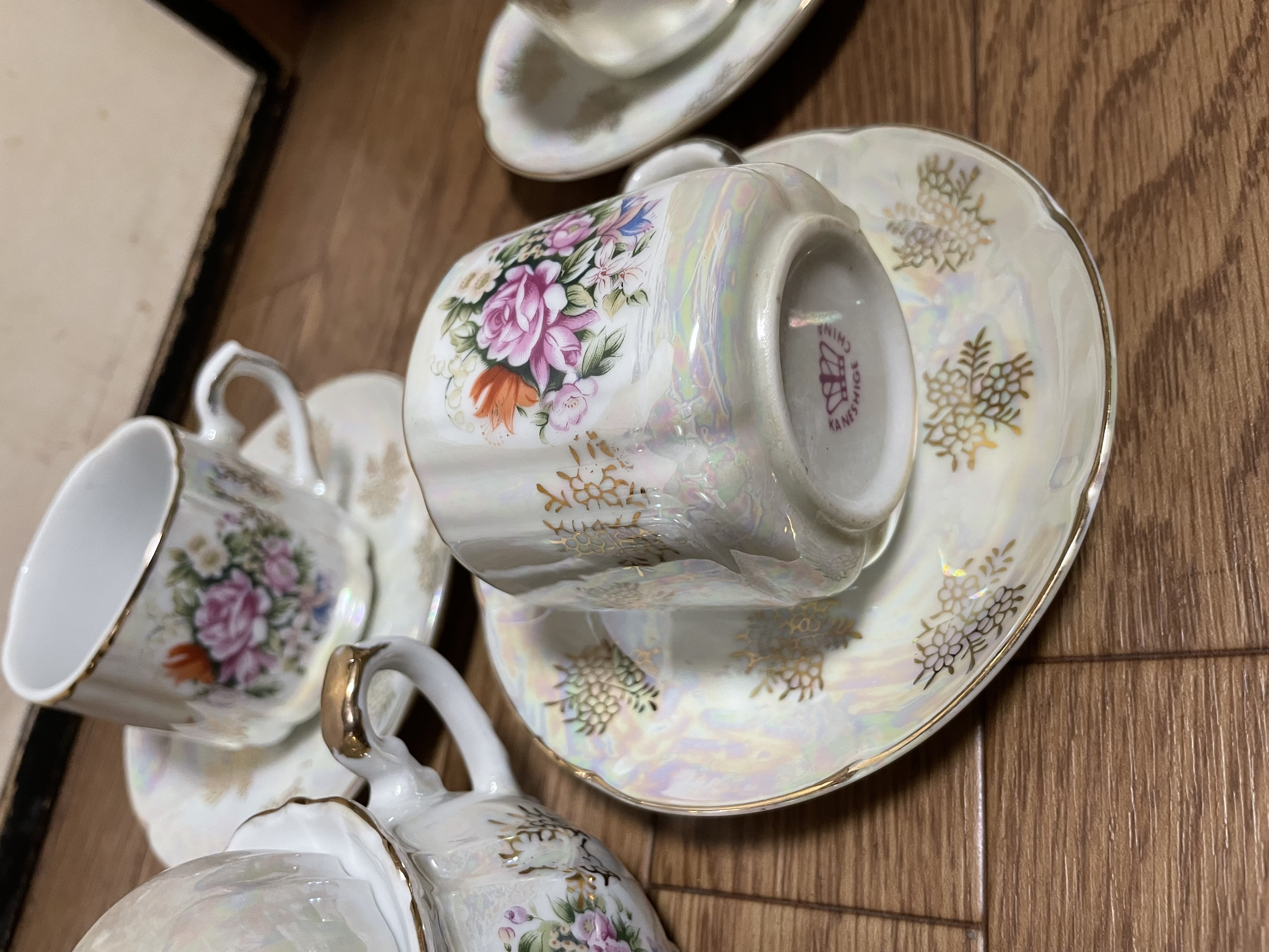 カップ&ソーサー　カネシゲチャイナ